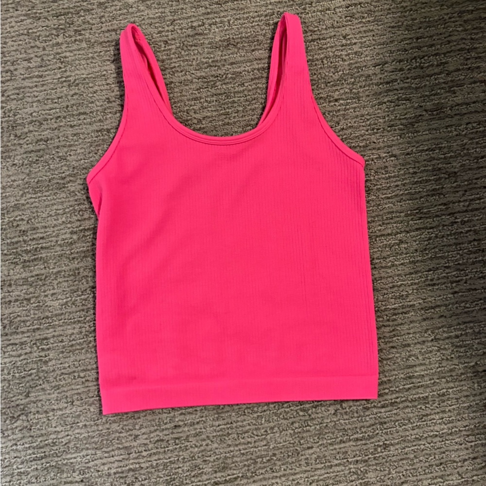 Hot Pink Women's Tank Top